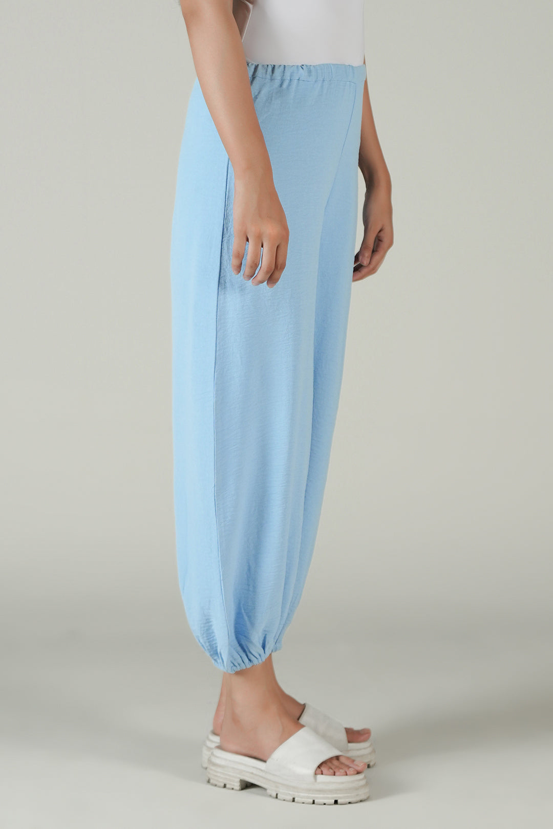 Azure Balloon Pants