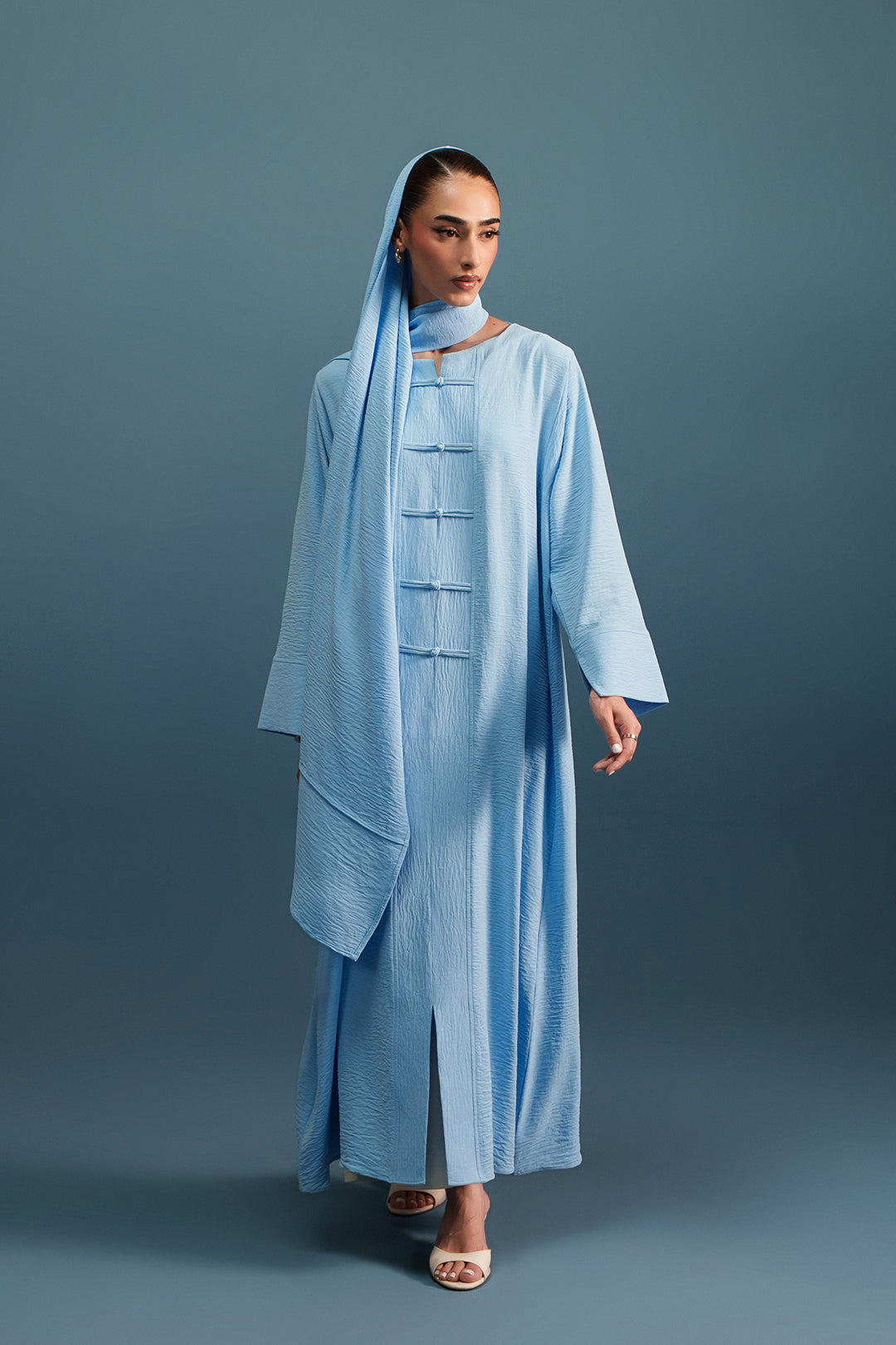 Celestial Blue Abaya