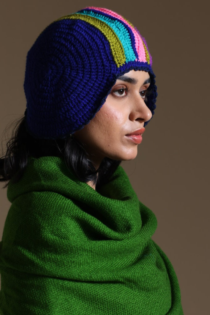 Crochet Helmet Cap