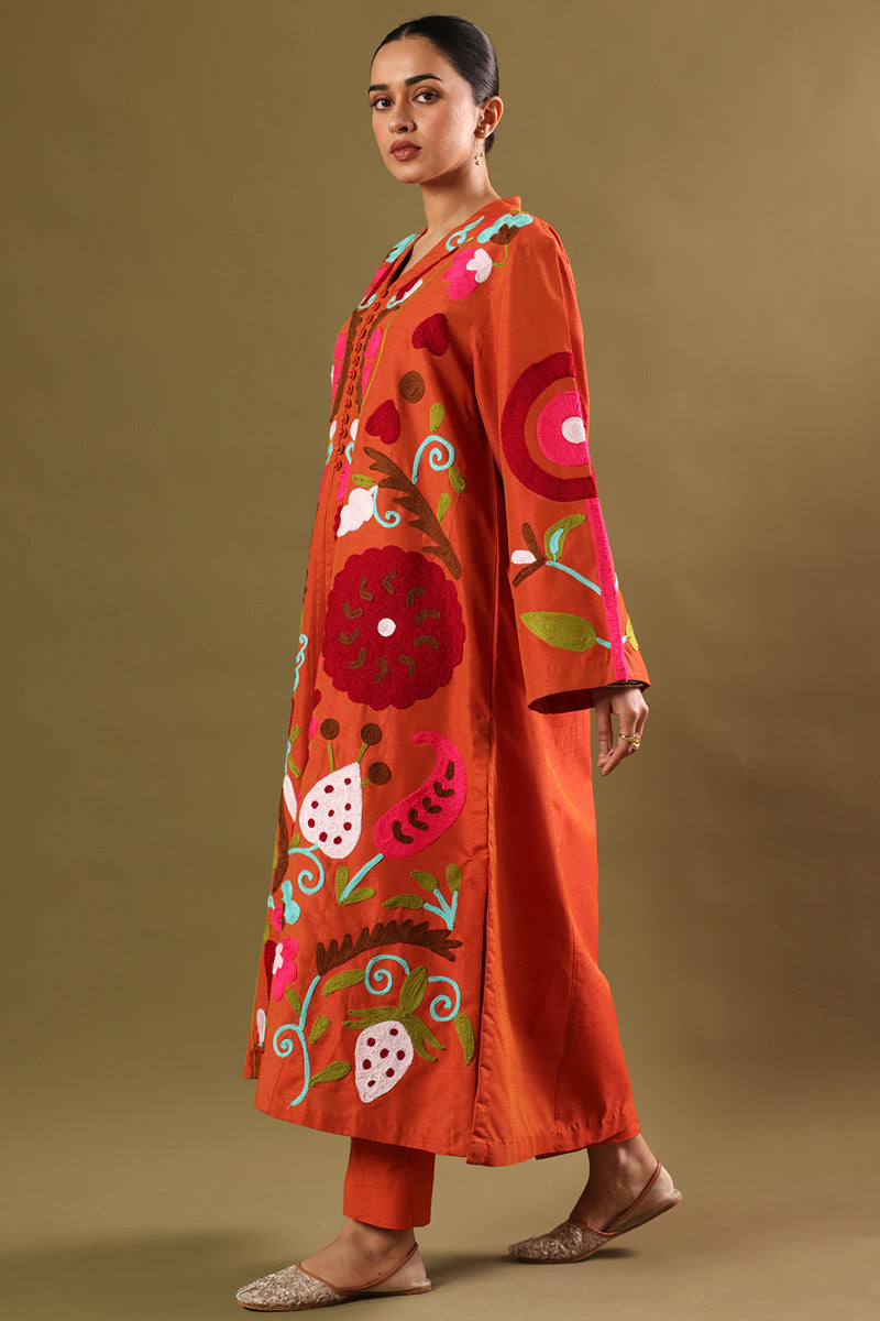 Embroidered Tajik Kurta