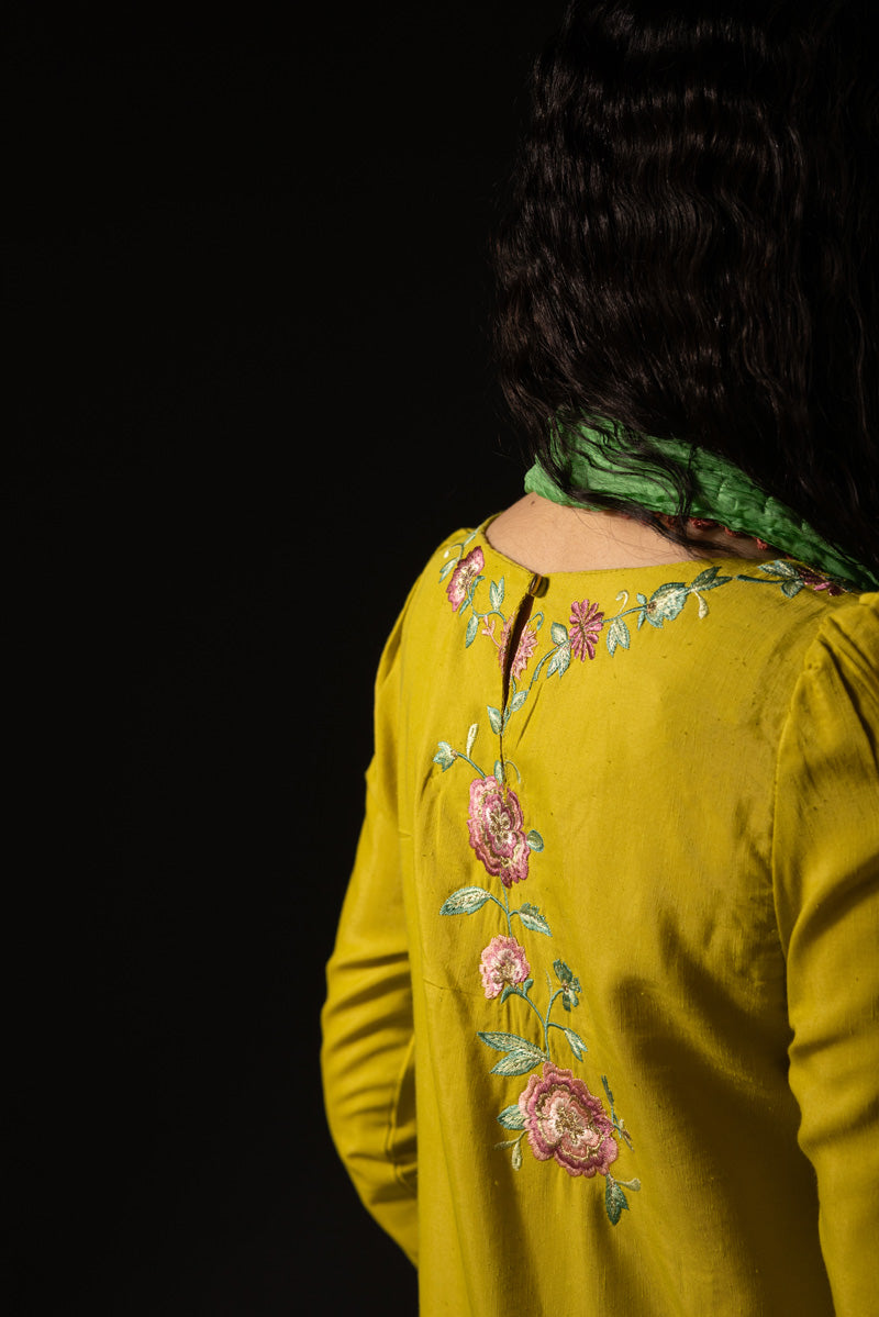 Embroidered Dreams 3-Piece Suit