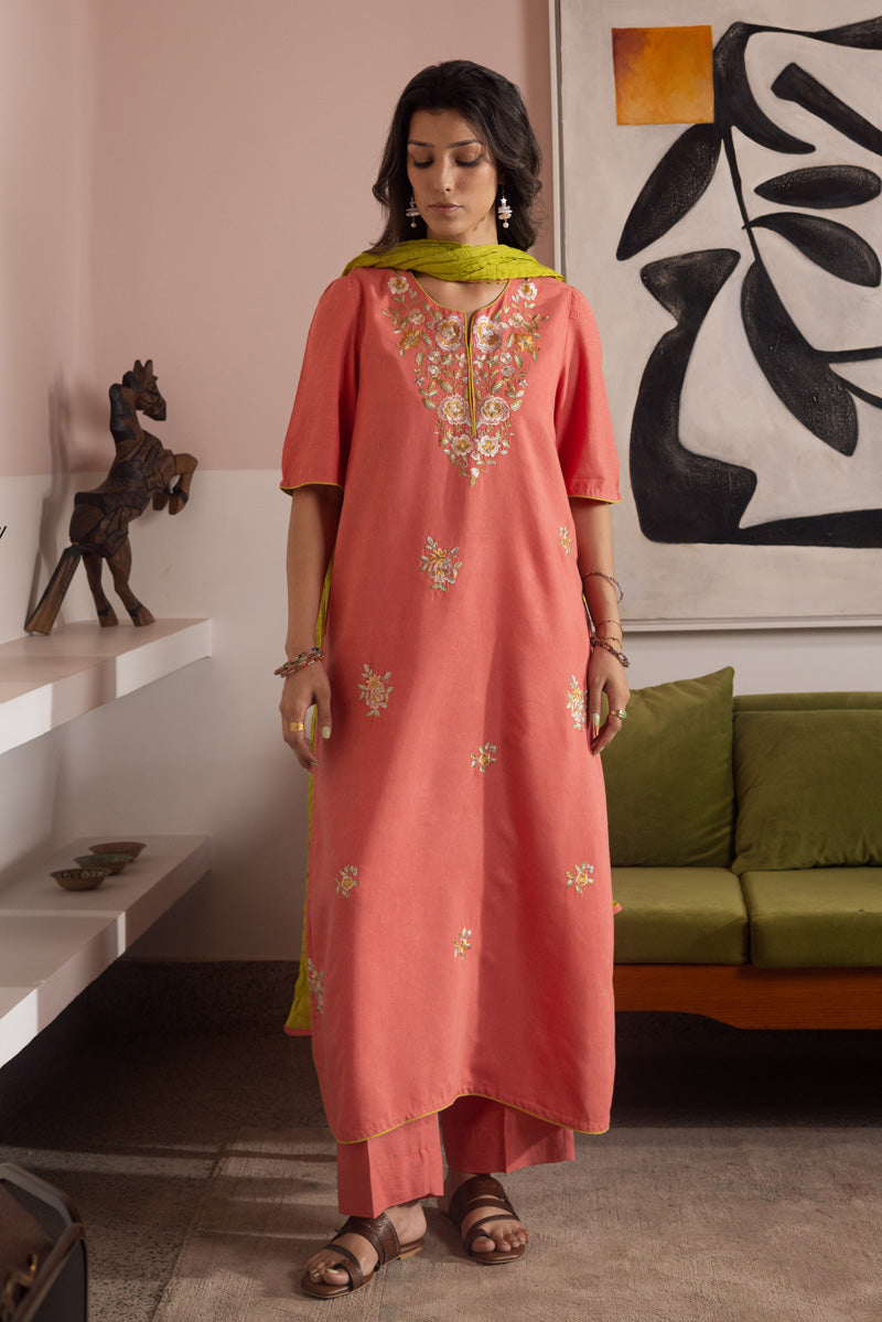 Opulence Embroidered 3-Piece Suit
