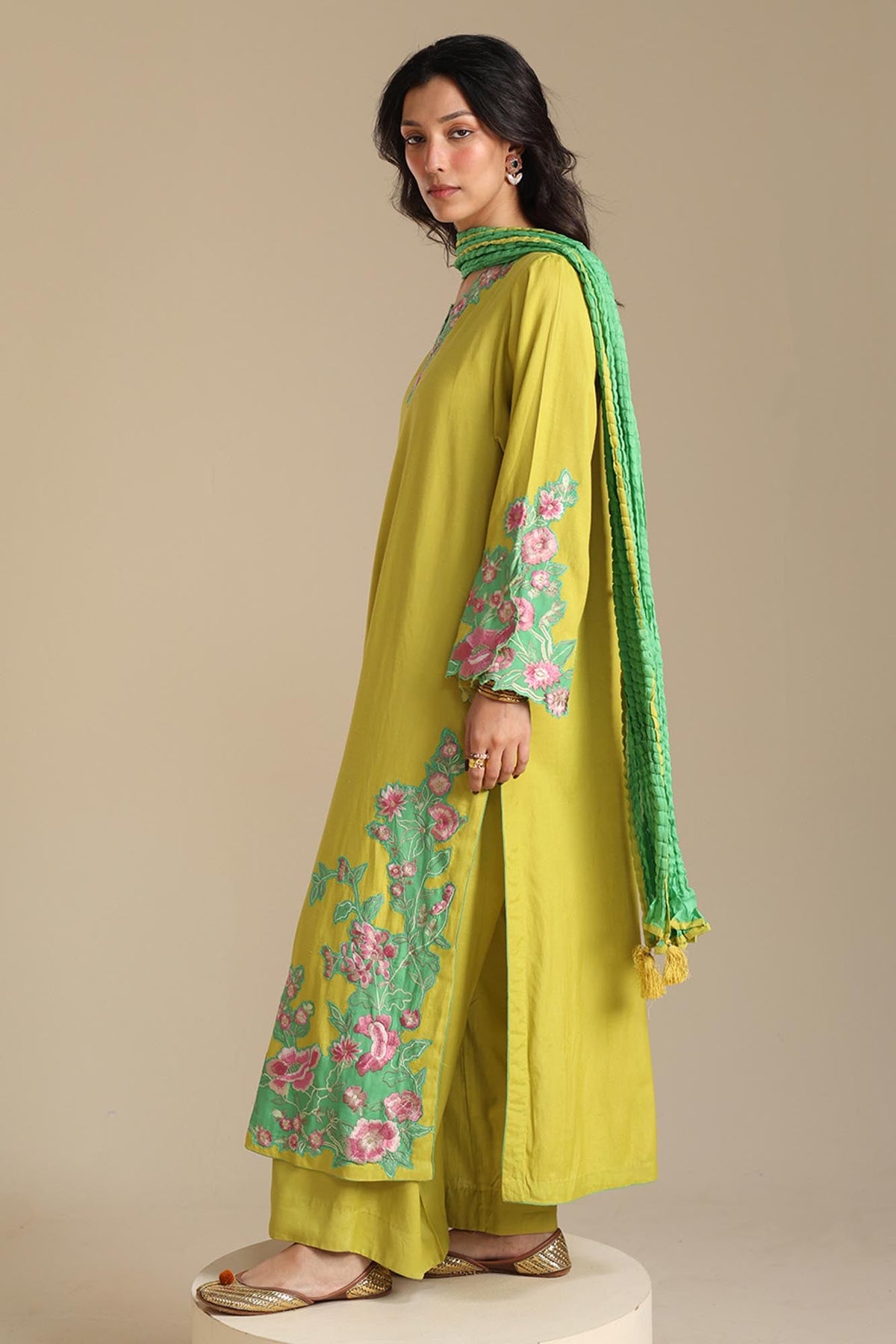 Gulkaar Embroidered 3-Piece