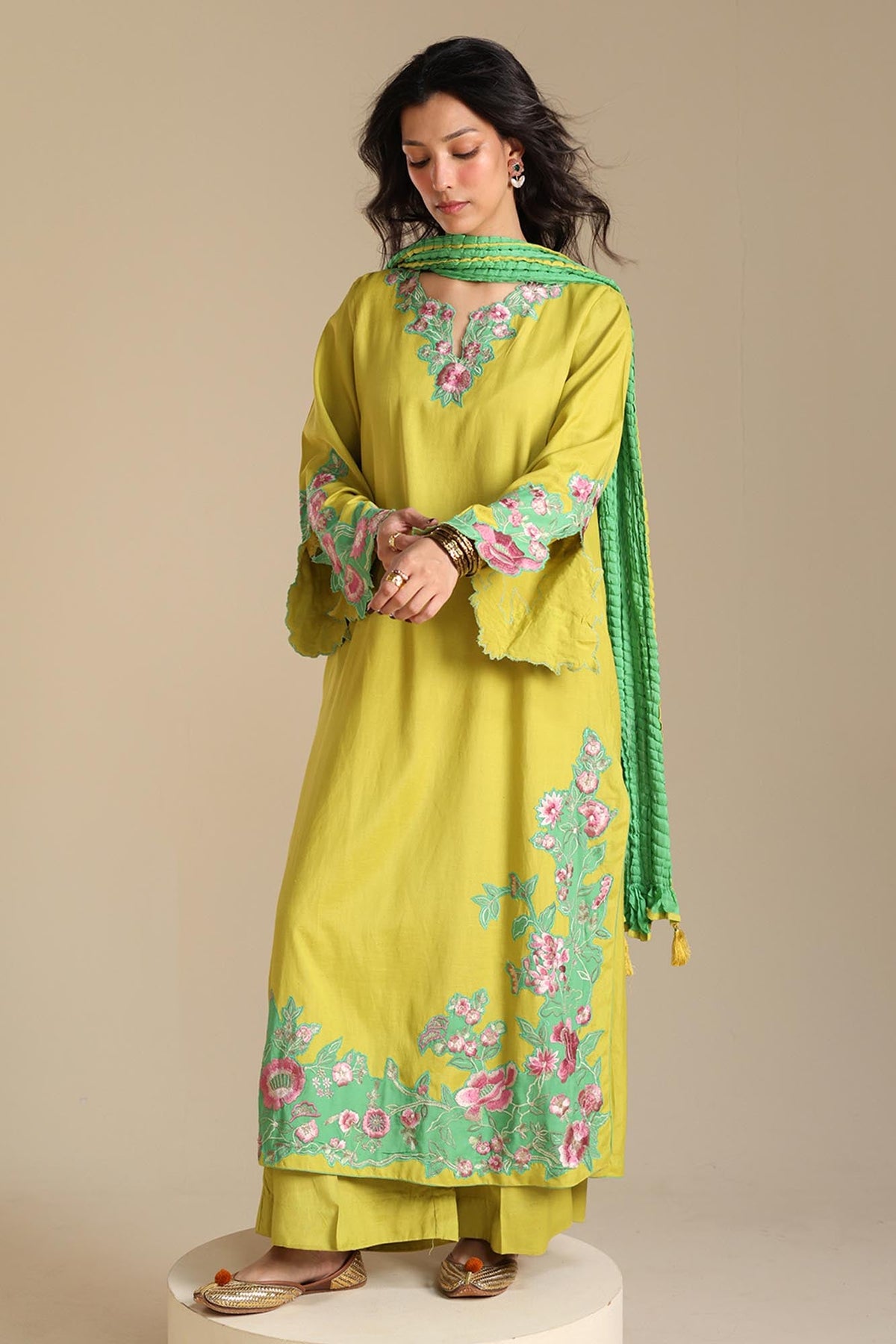 Gulkaar Embroidered 3-Piece