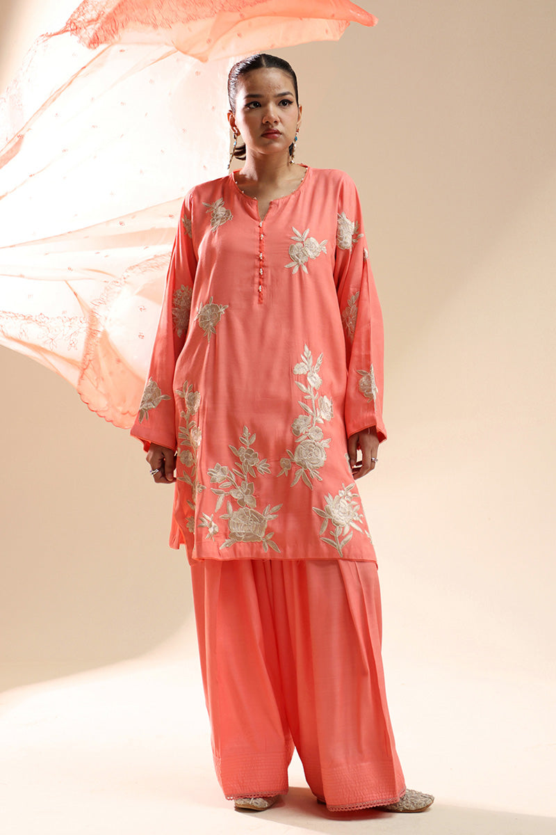 Beige Blossom 3-Piece Farshi set
