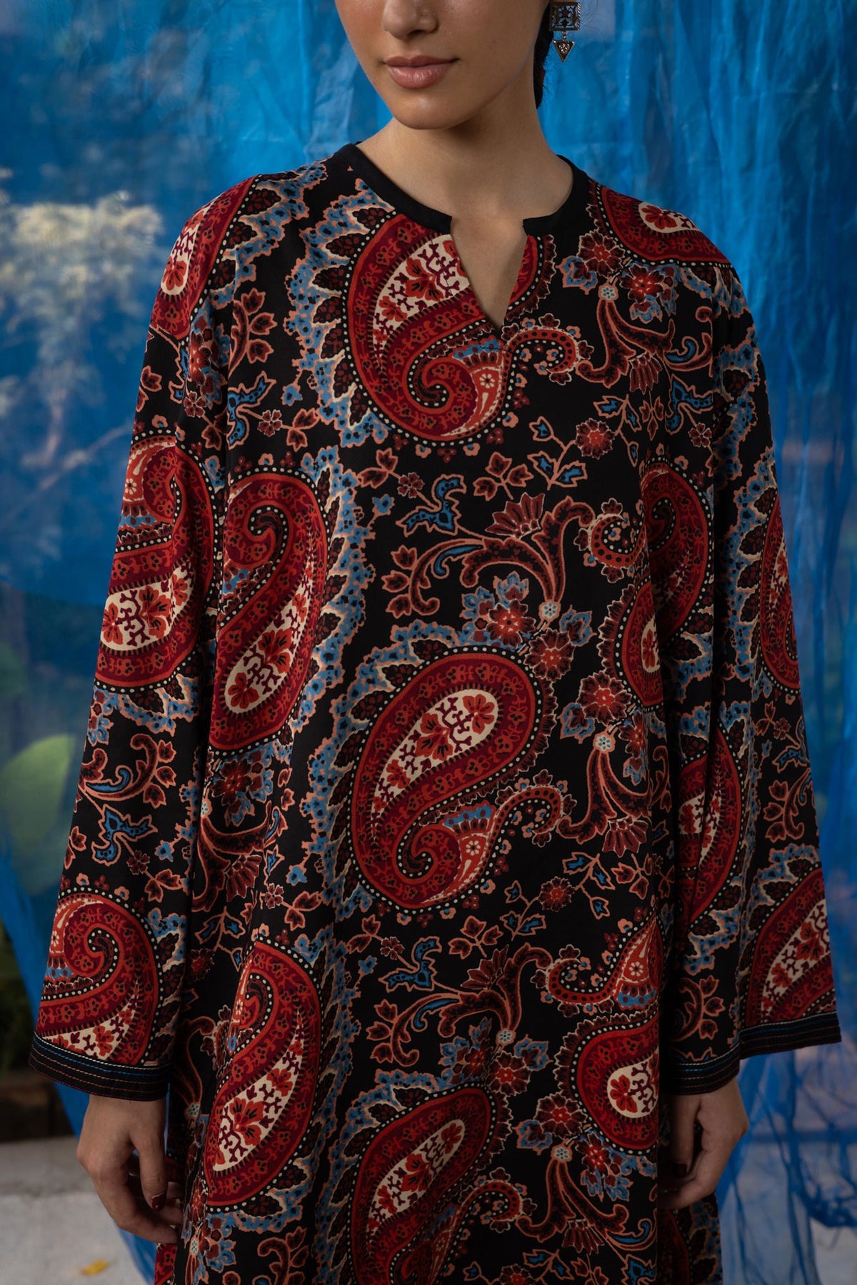 Paisley Mosaic Kaftan