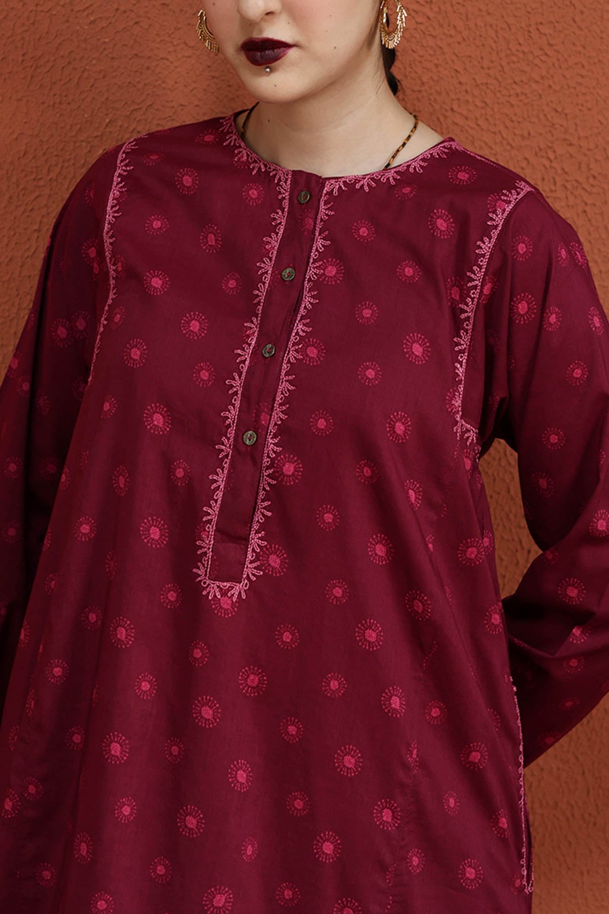 Floral Trace Duo-Set