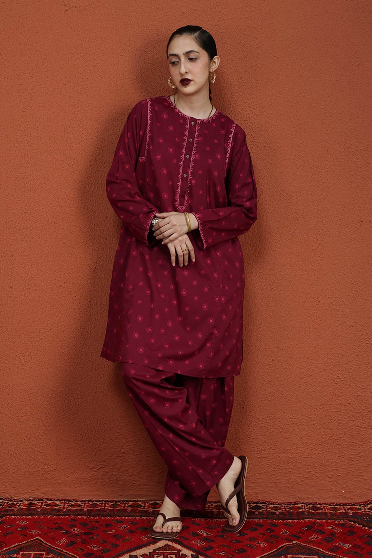Floral Trace Duo-Set