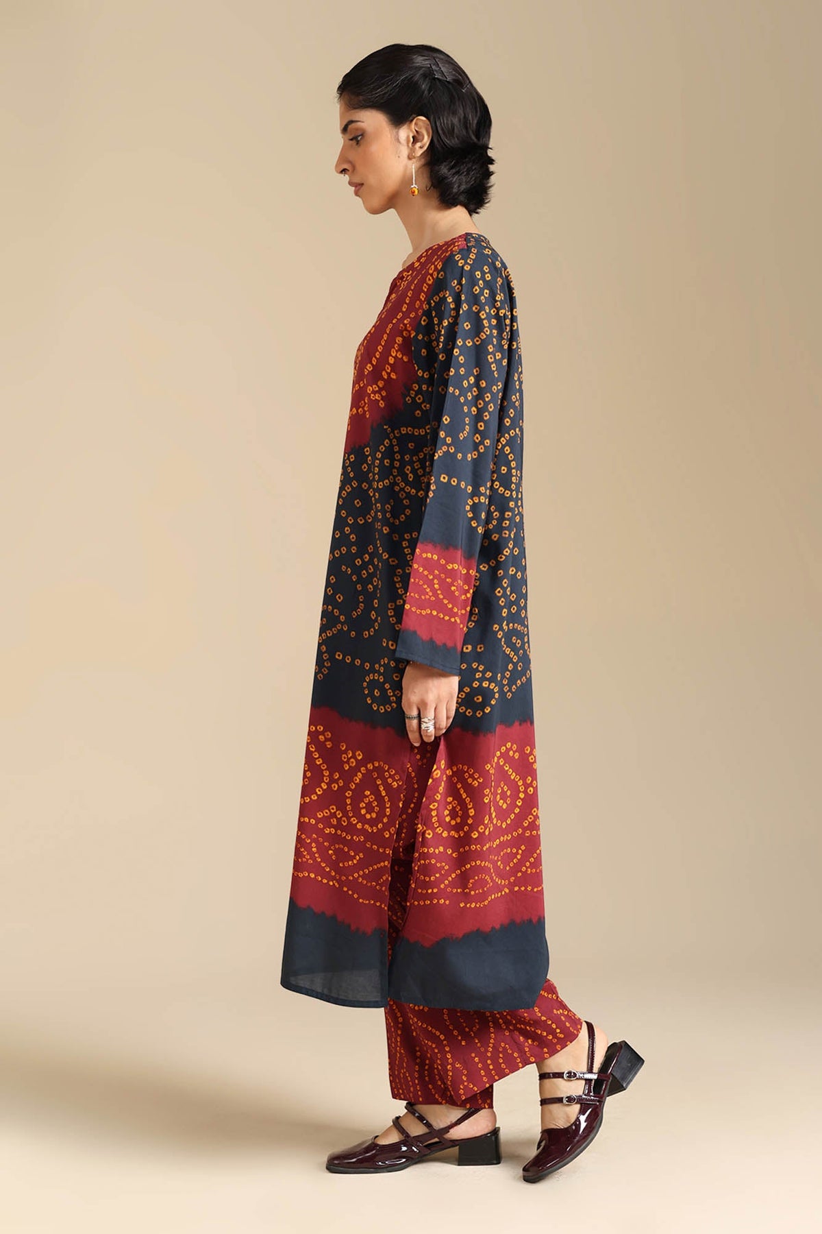 Printed Chunari Whisper Set