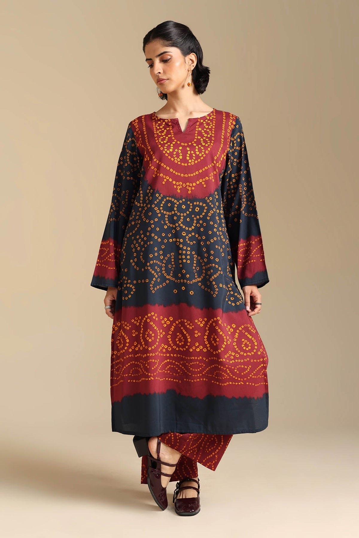 Printed Chunari Whisper Set