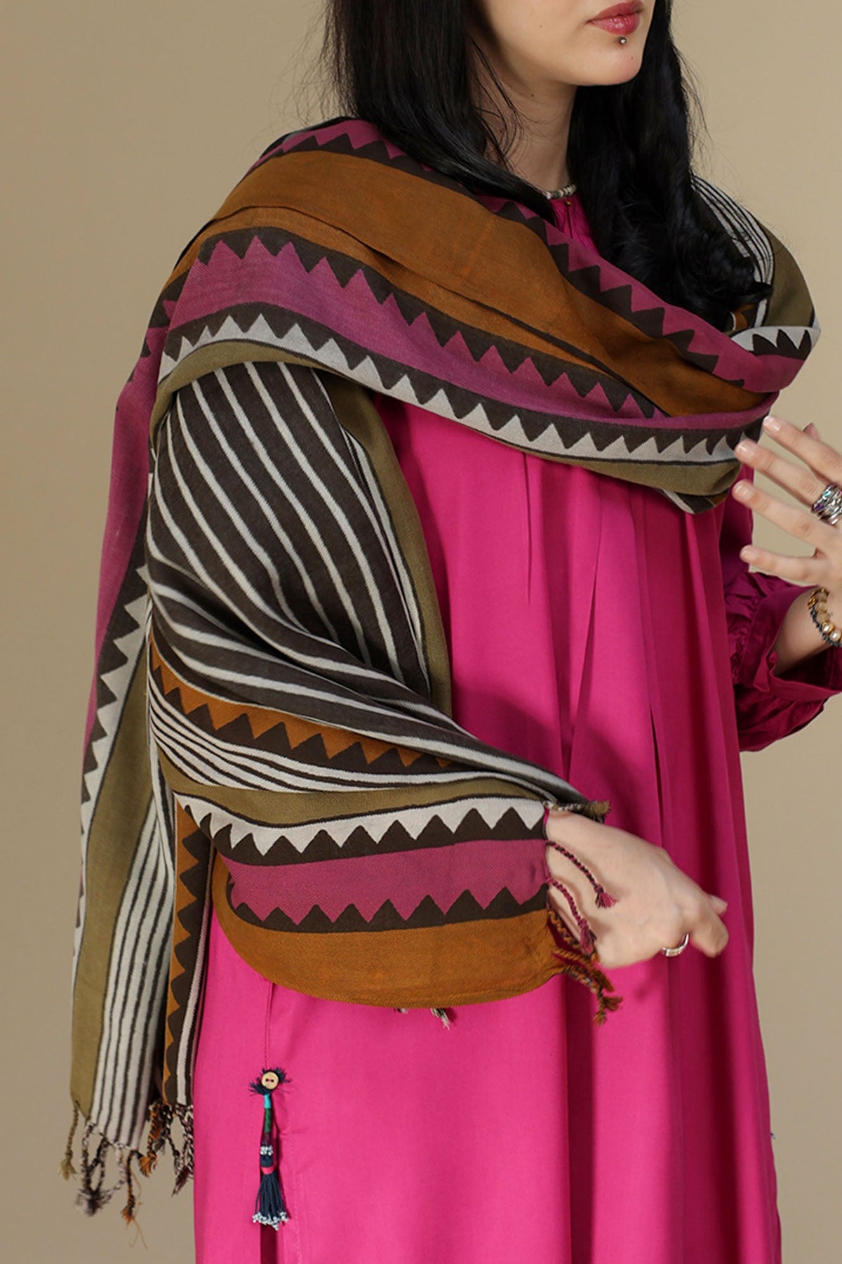 Block Story Shawl