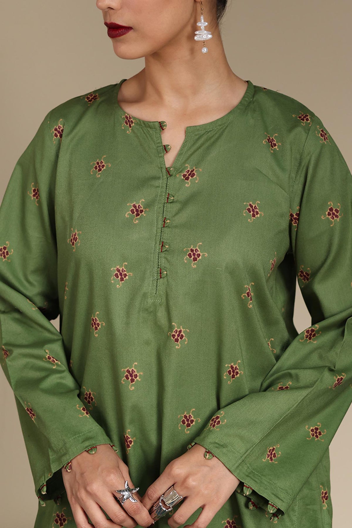 Gul Rang Printed Set