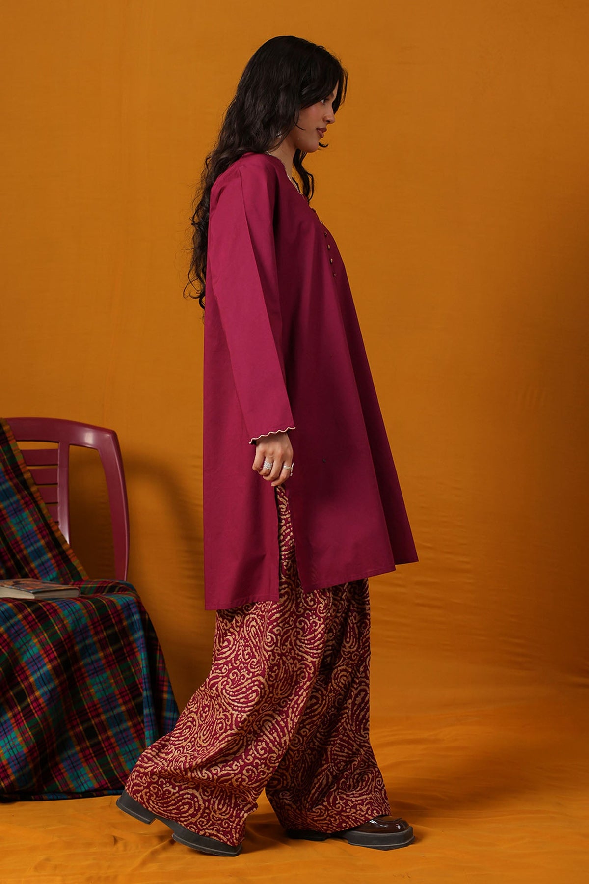 Coordinated Farshi Co-Ord Set