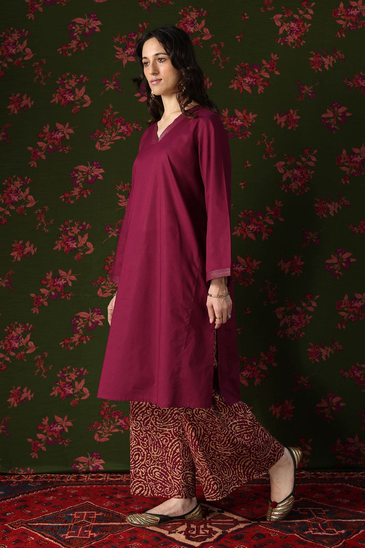 Printed Paisley Co-Ord Set