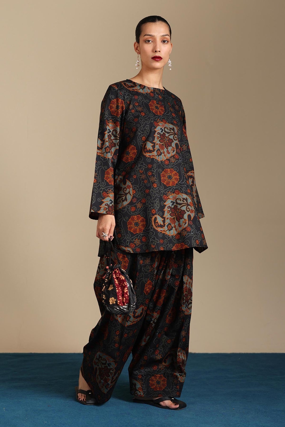 Bahaar Rang Printed Set