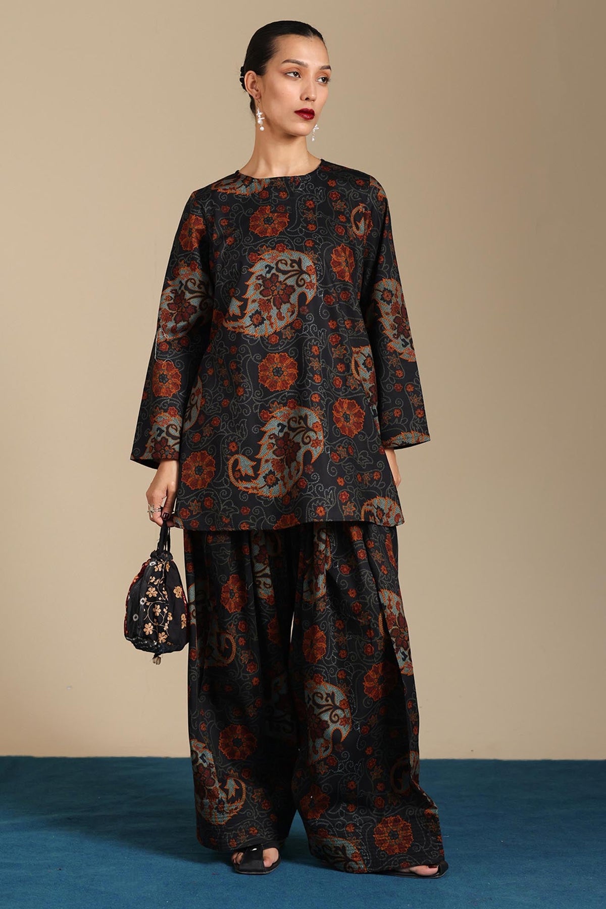 Bahaar Rang Printed Set