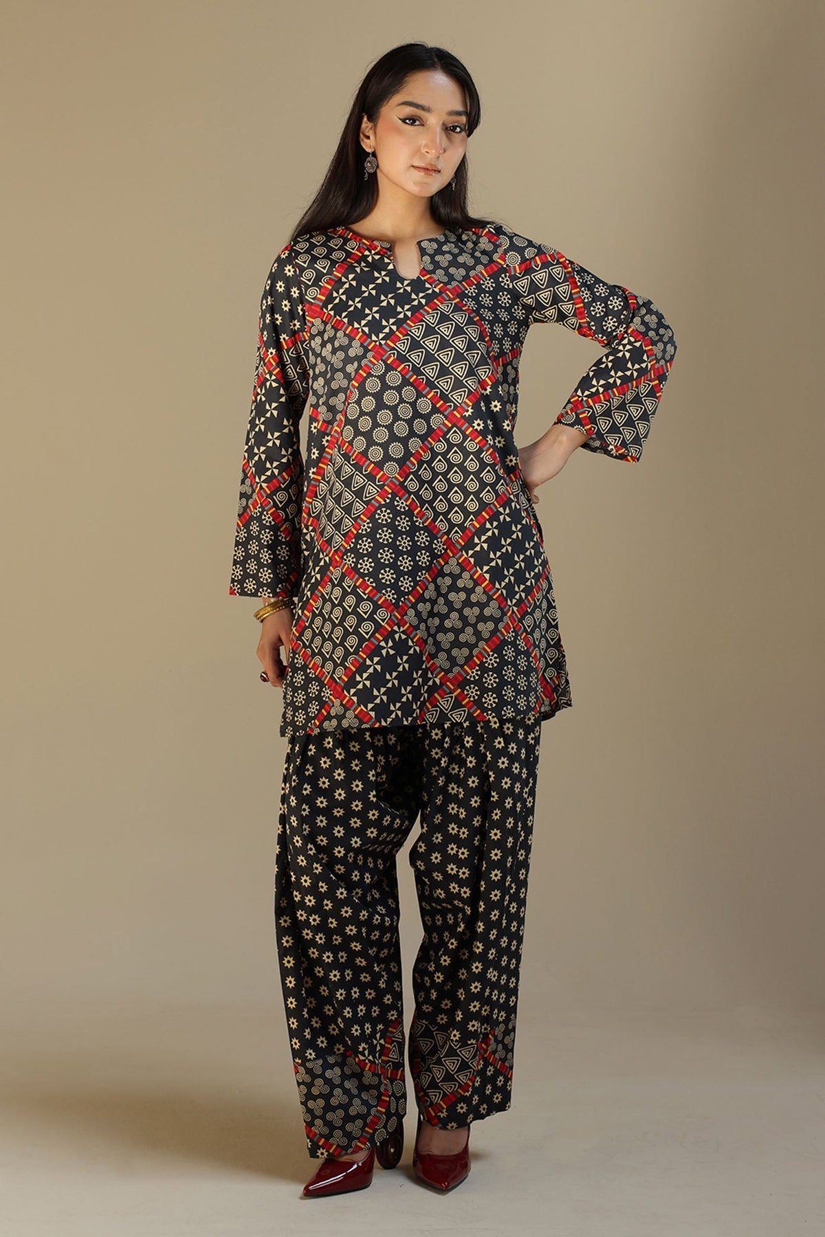 Dot Mosaic Co-Ord Set