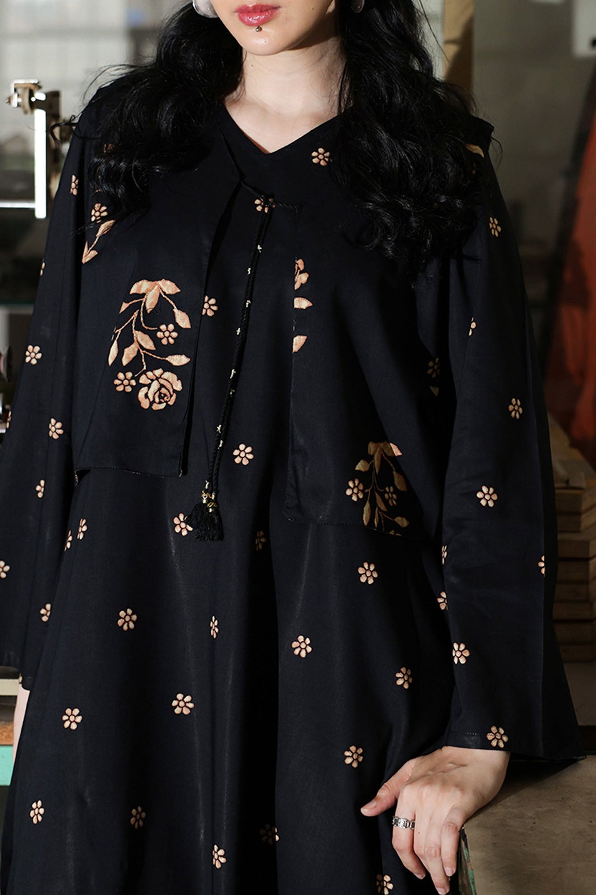 Phool Printed 3-Piece Koti Set