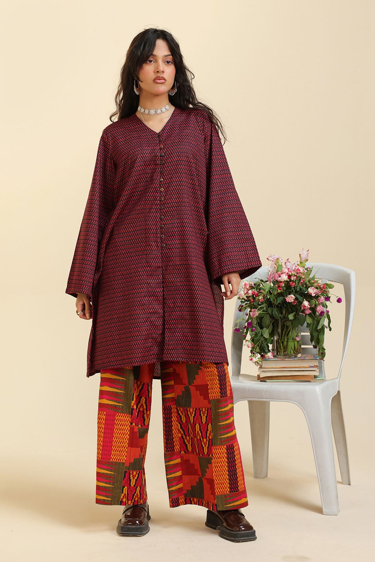 Mosaic Bloom Co-Ord Set