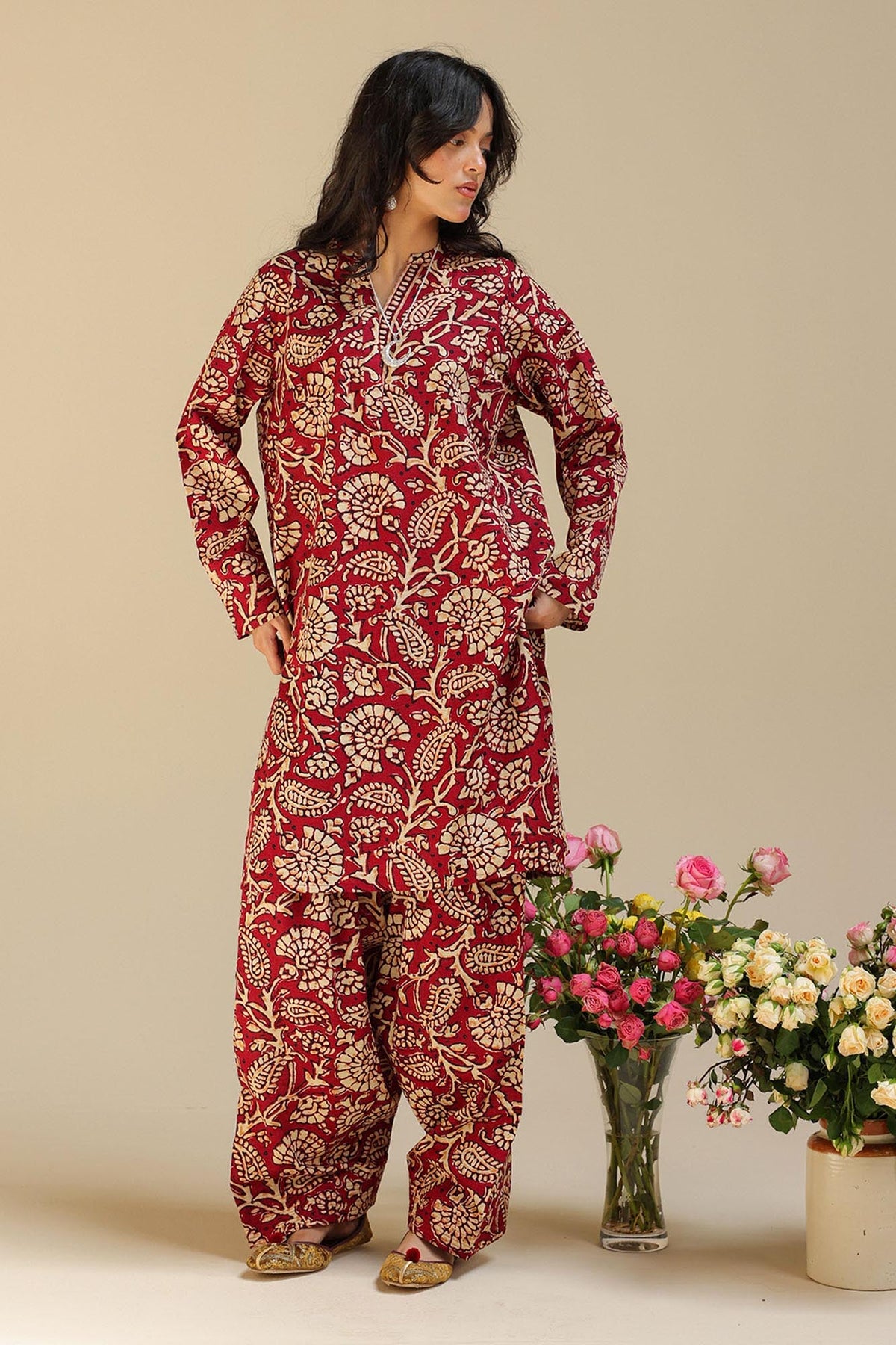 Printed Floral Haze Set