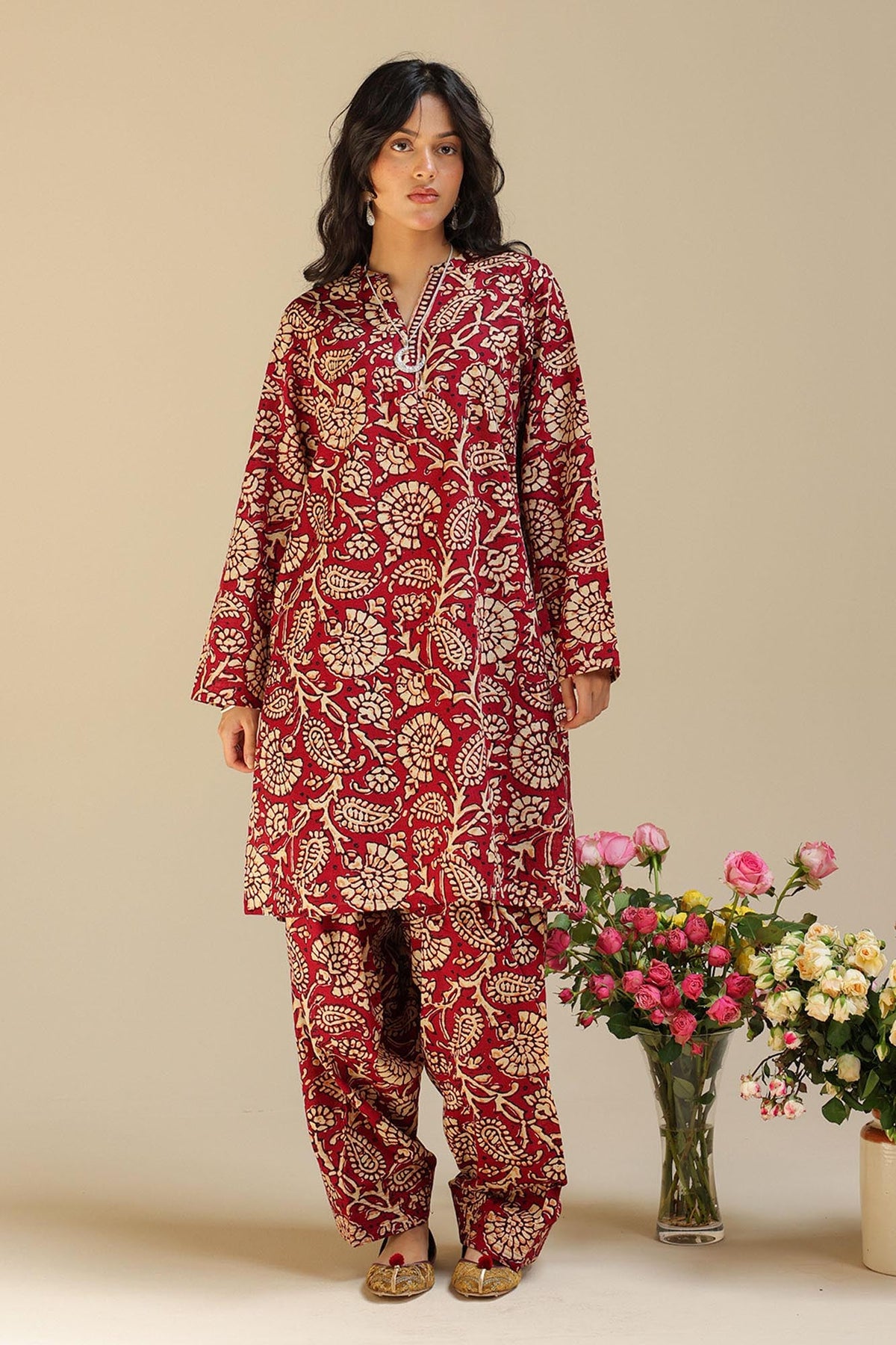 Printed Floral Haze Set