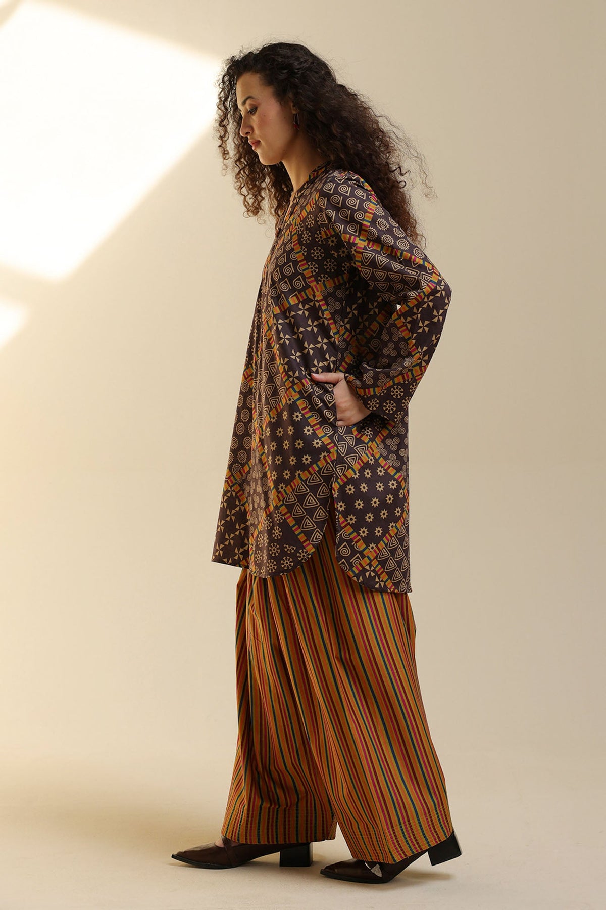Prism Printed Farshi Set