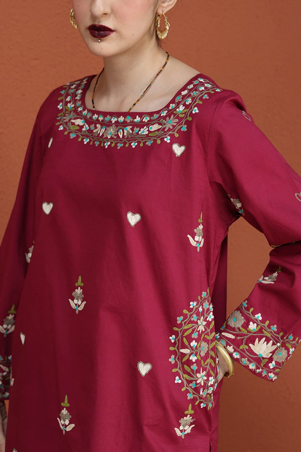 Embroidered Heart Story Set