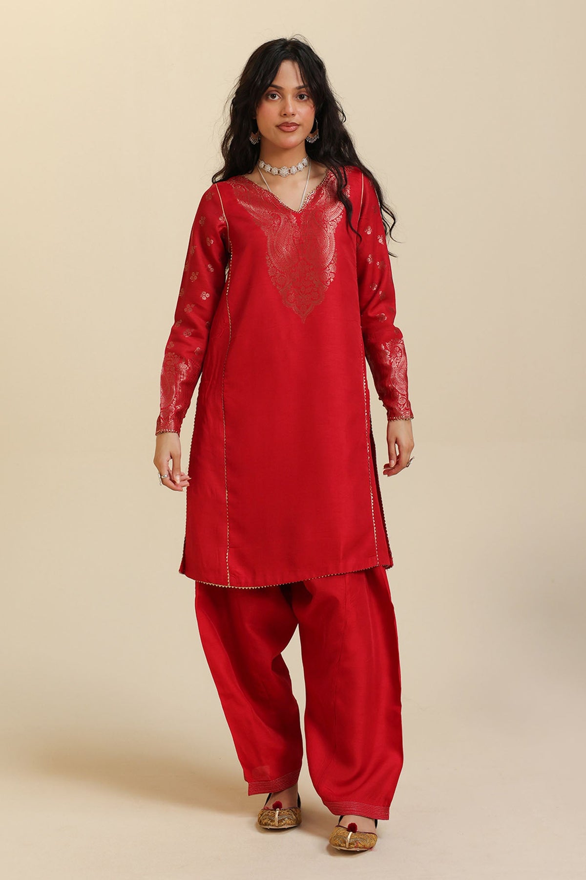 Woven Jacquard Co-Ord Set