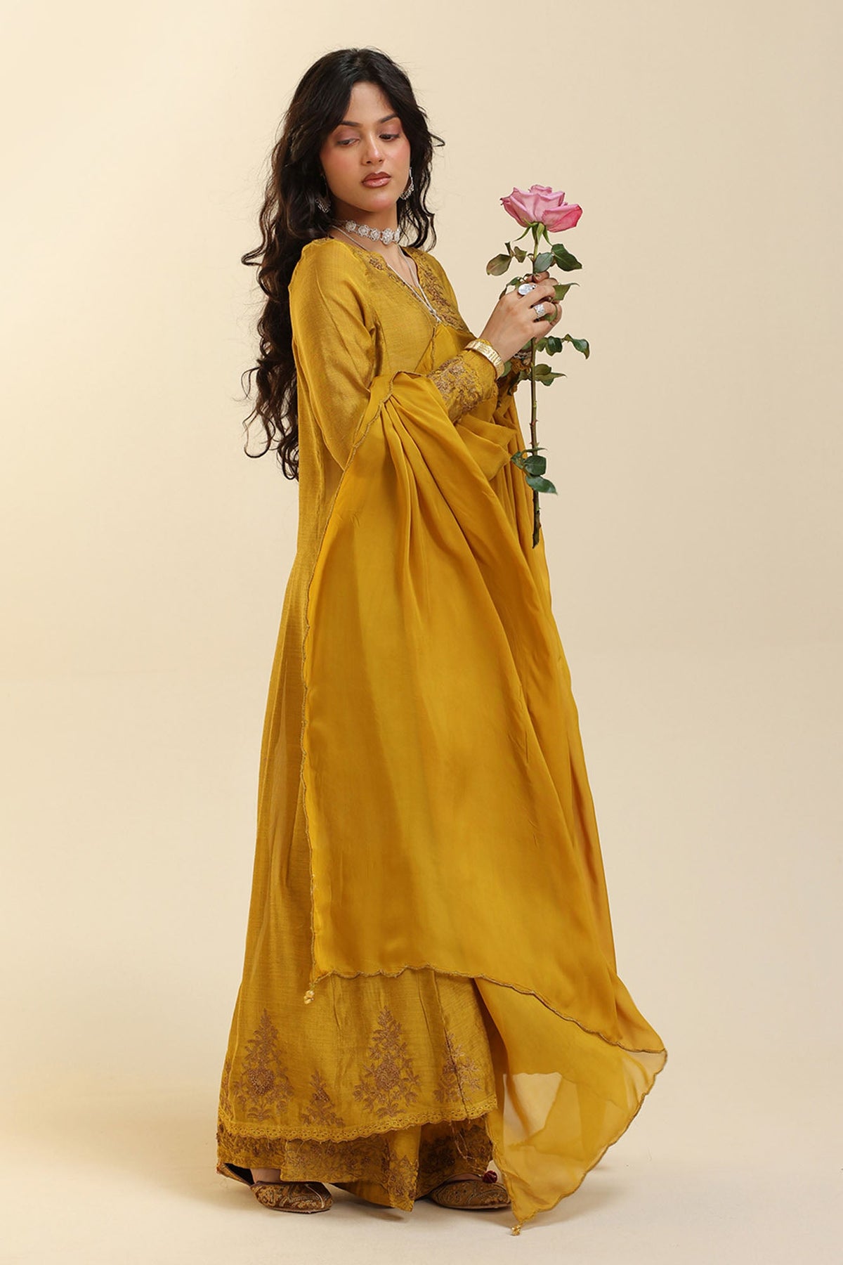 Zar Gul Embroidered Ensemble