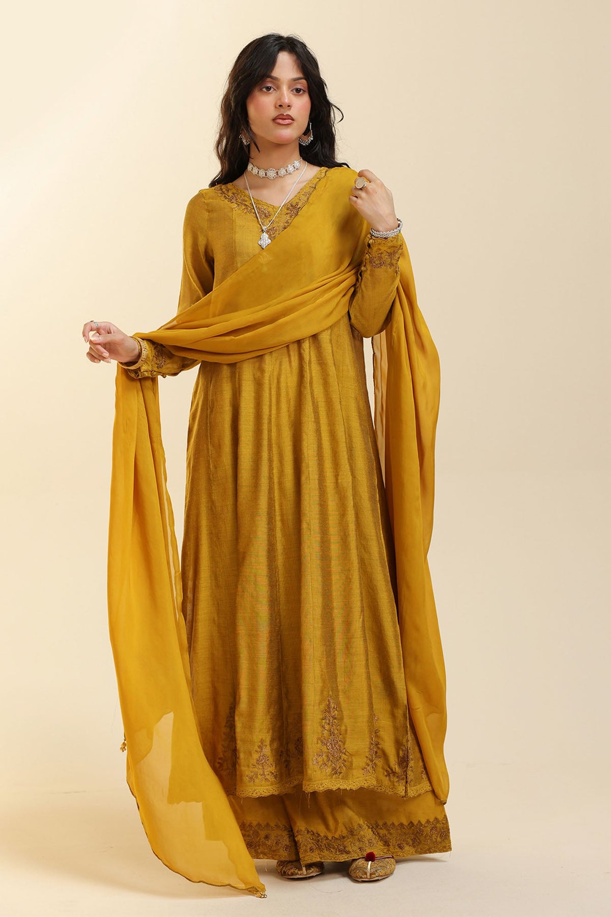 Zar Gul Embroidered Ensemble