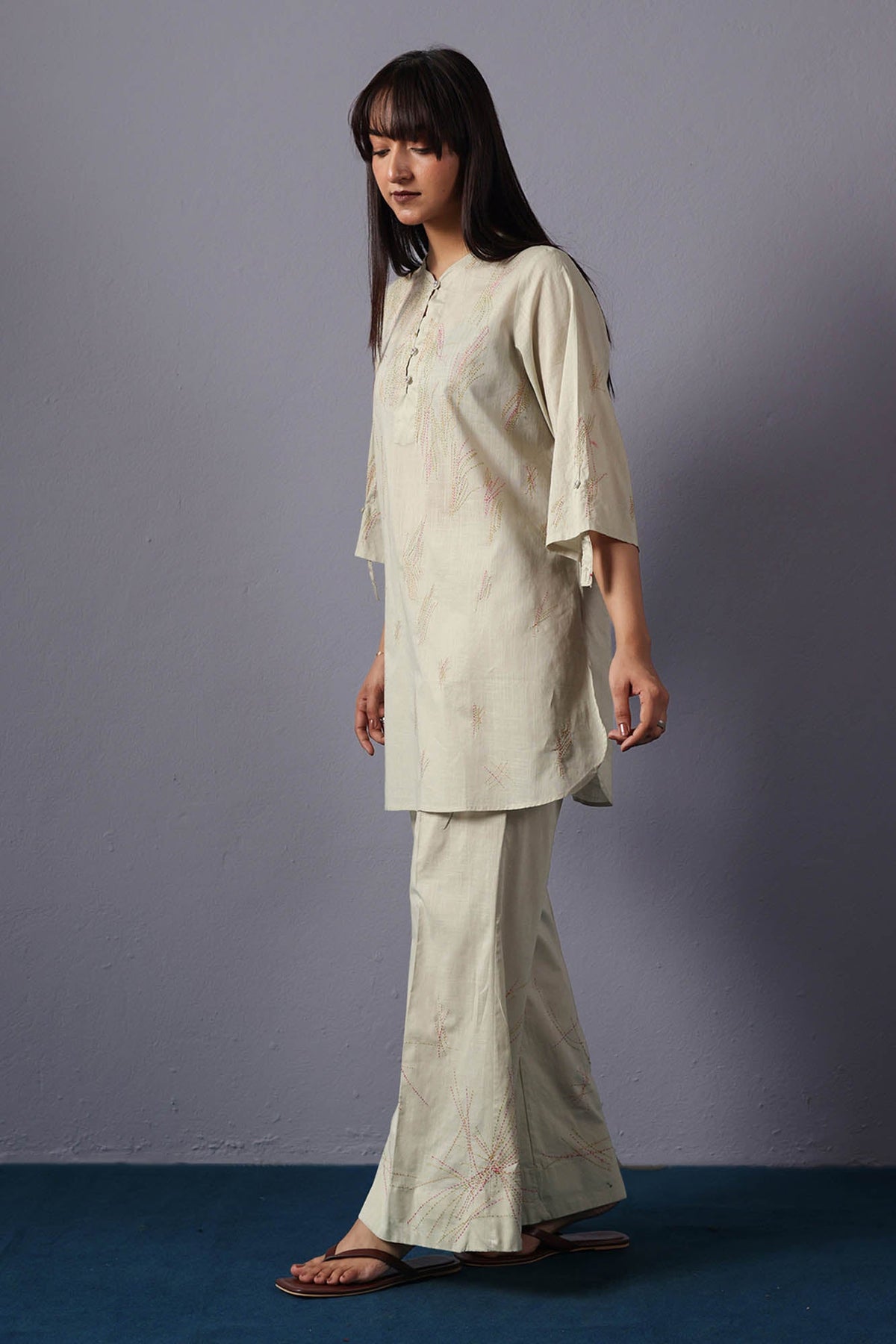 Hand Embroidered Vivid Set