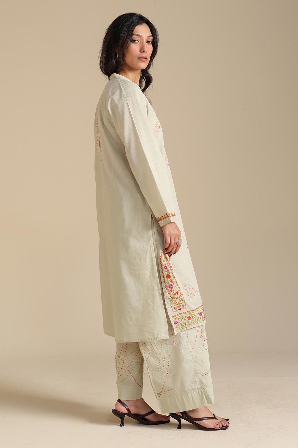 Gulrang Hand Embroidered Set