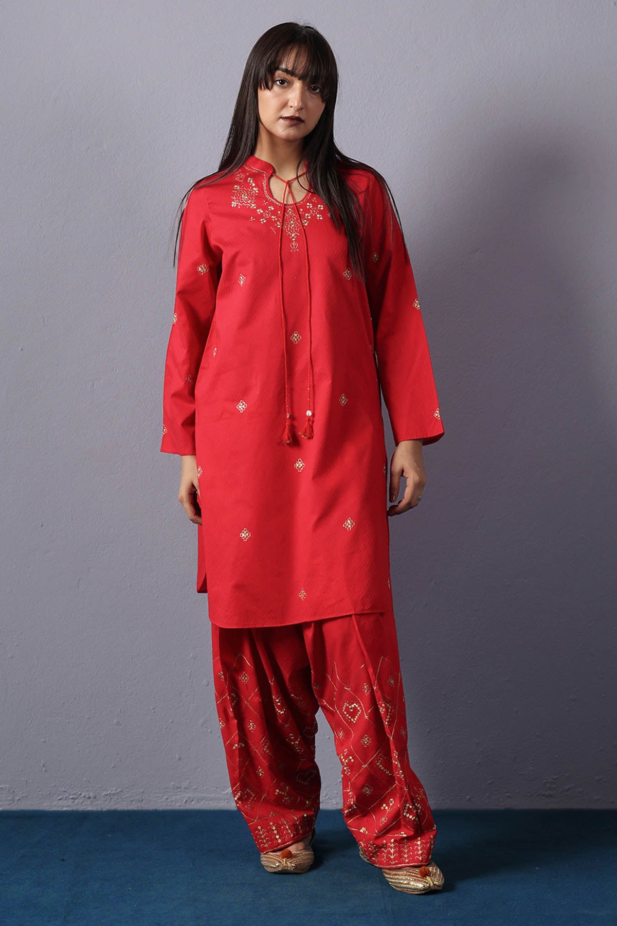 Rouge Sequin Set