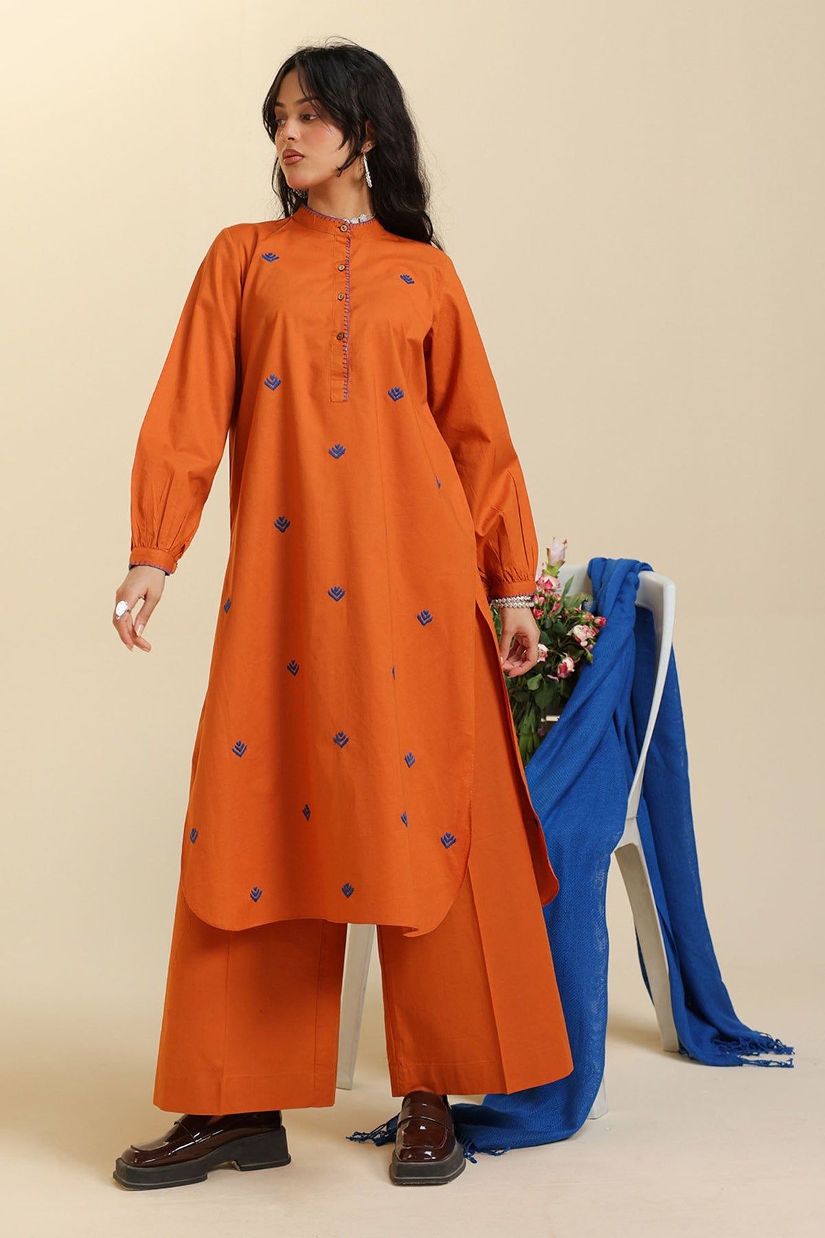 Handembroidered Set