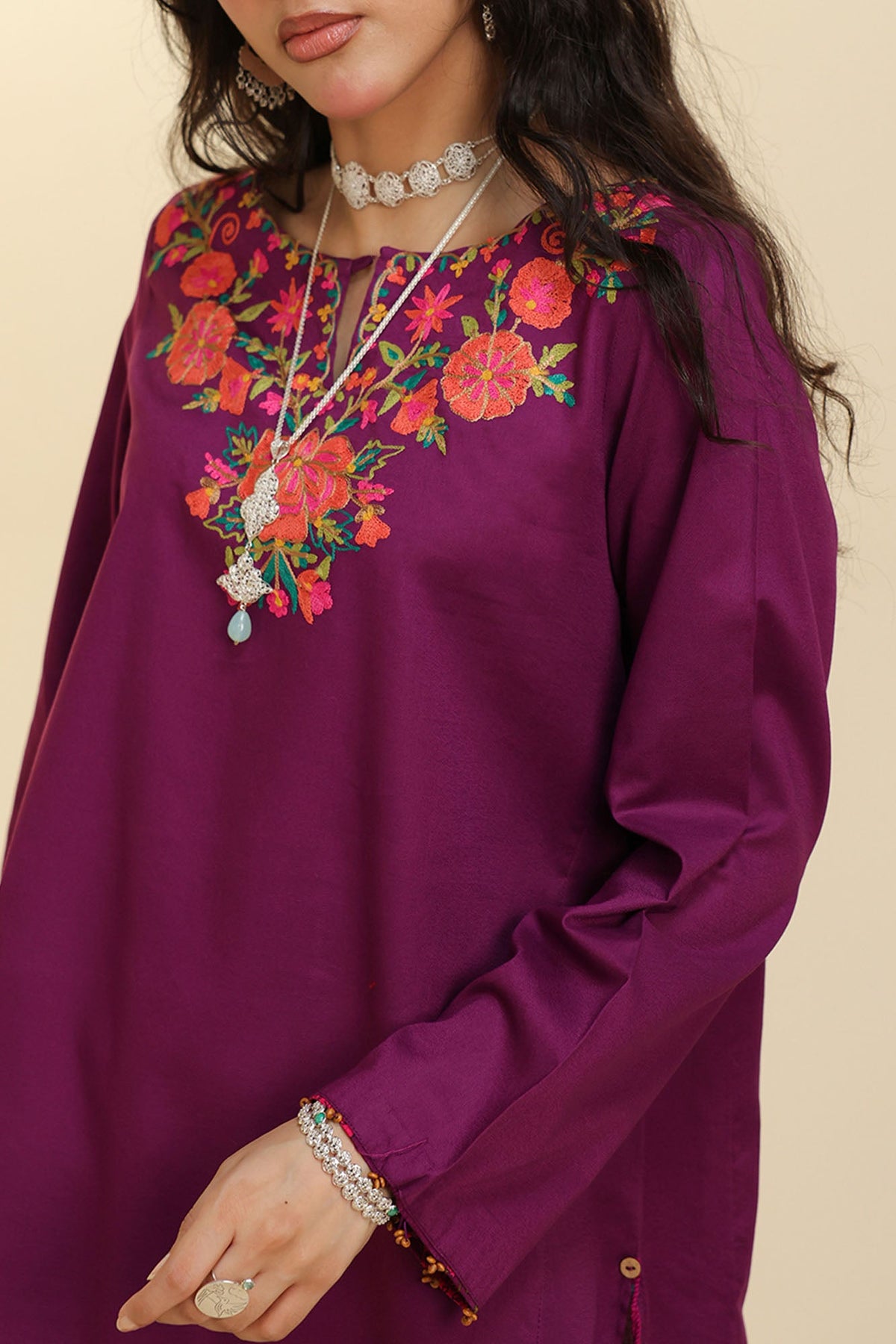 Rose Reverie Farshi Set
