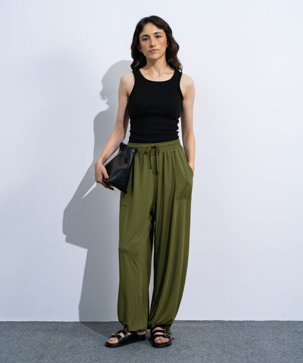 Flowing Balloon Trousers