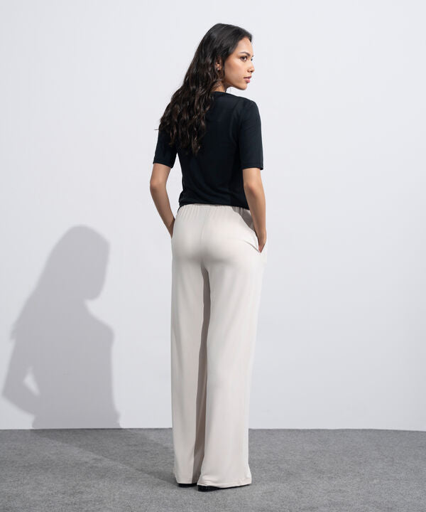 Flowing Pull-On Trousers