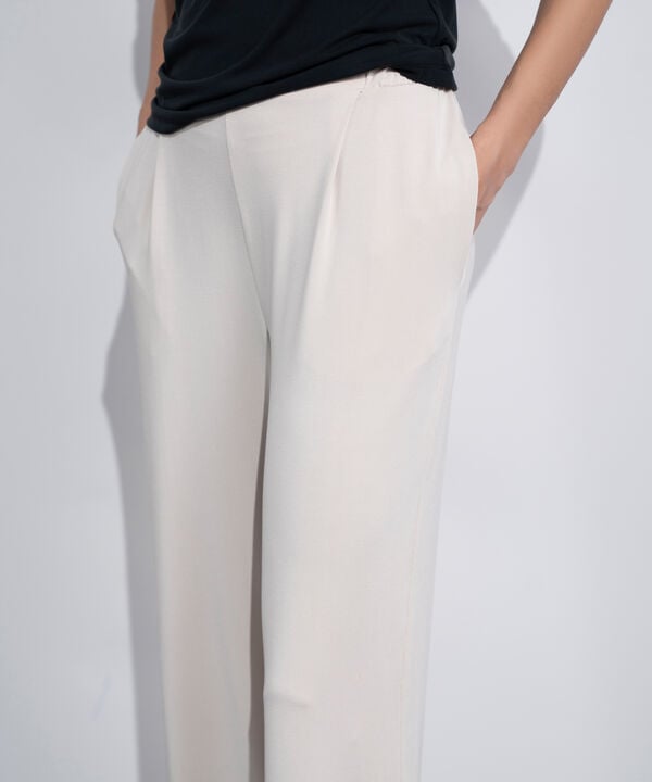 Flowing Pull-On Trousers