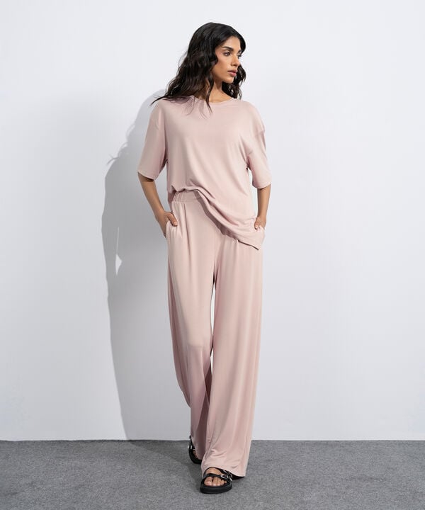 Flowing Pull-On Trousers