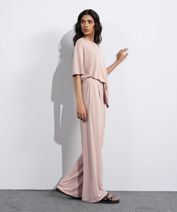 Flowing Pull-On Trousers