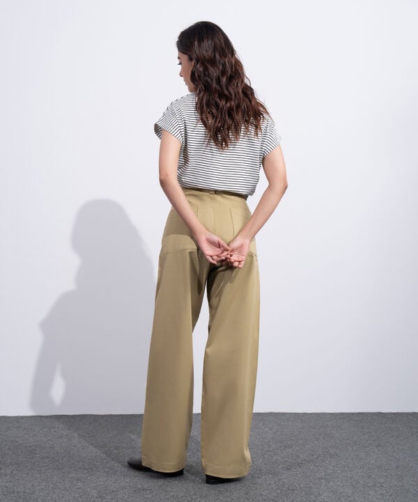 Barrel Fit Chino Trousers