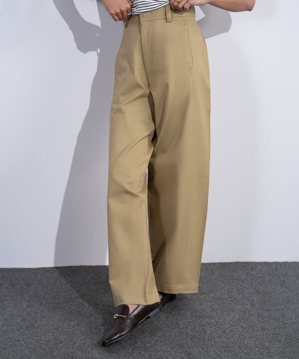 Barrel Fit Chino Trousers