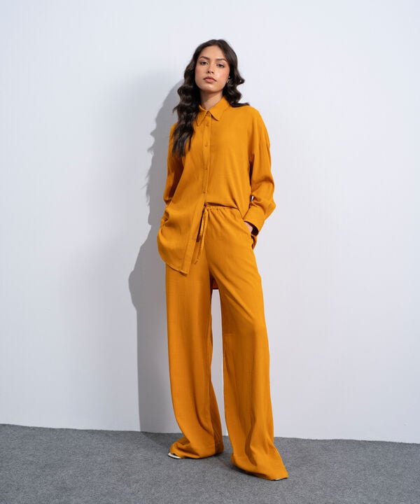 Wide-Leg Trousers