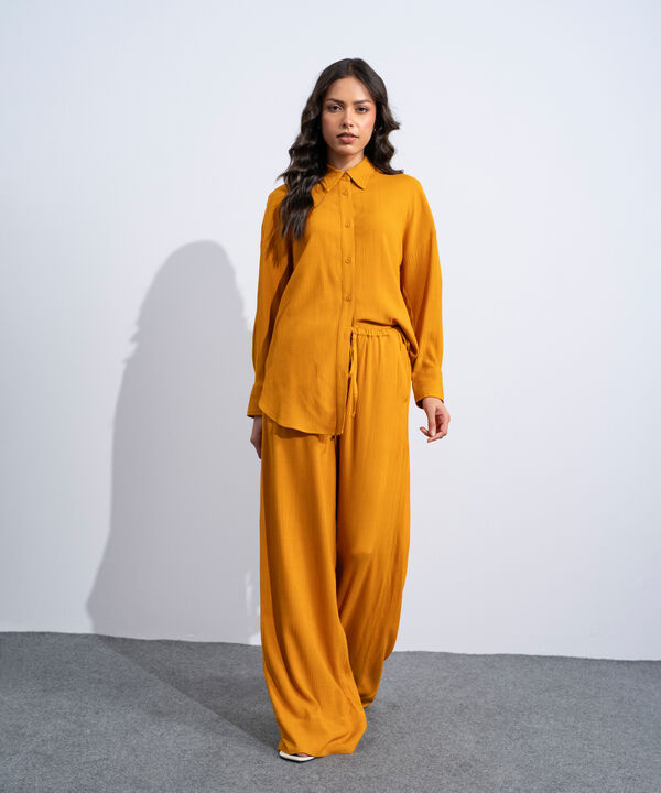 Wide-Leg Trousers