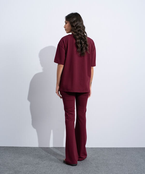 Stretchy Flared Trousers
