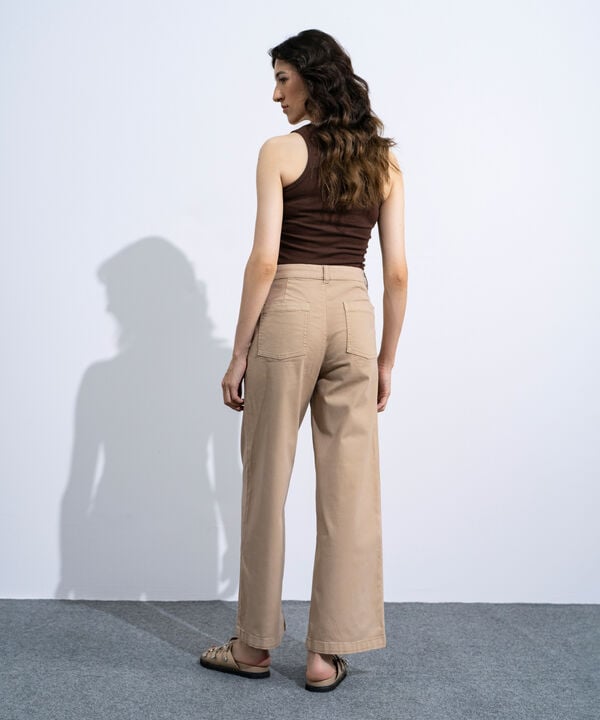 Straight Fit Chino Trousers