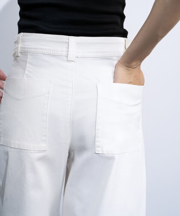 Barrel Fit Chino Trousers