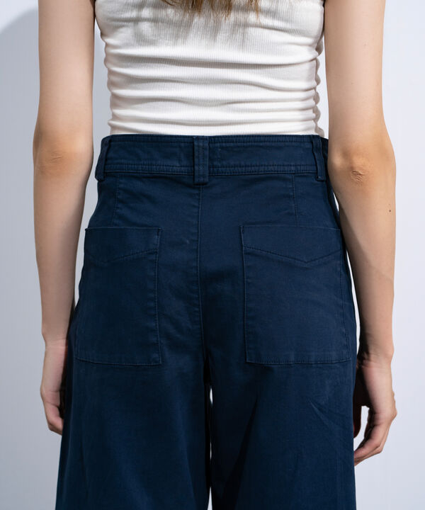 Barrel Fit Chino Trousers