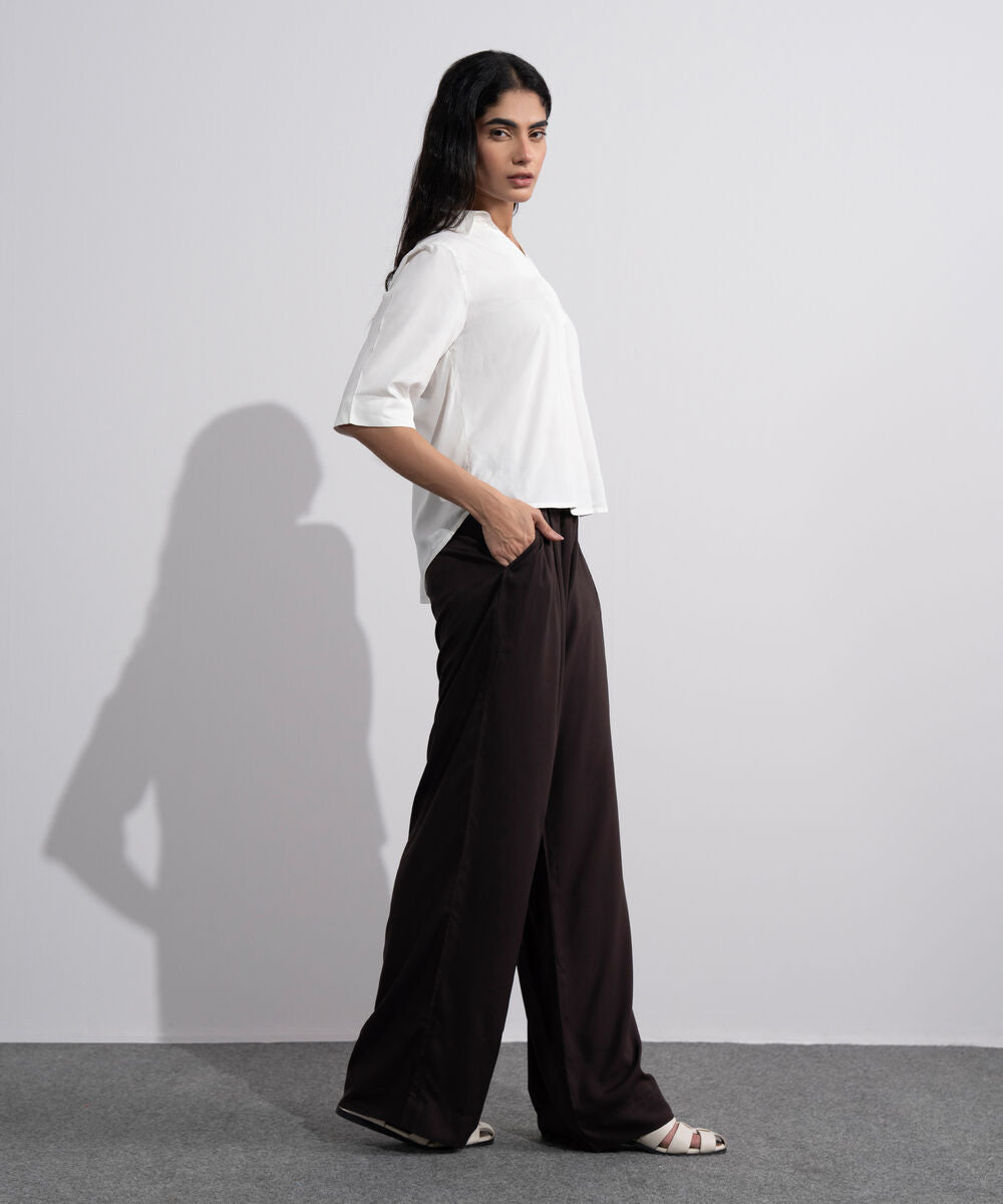 Flowy Pleated Pants WBTMV0826011