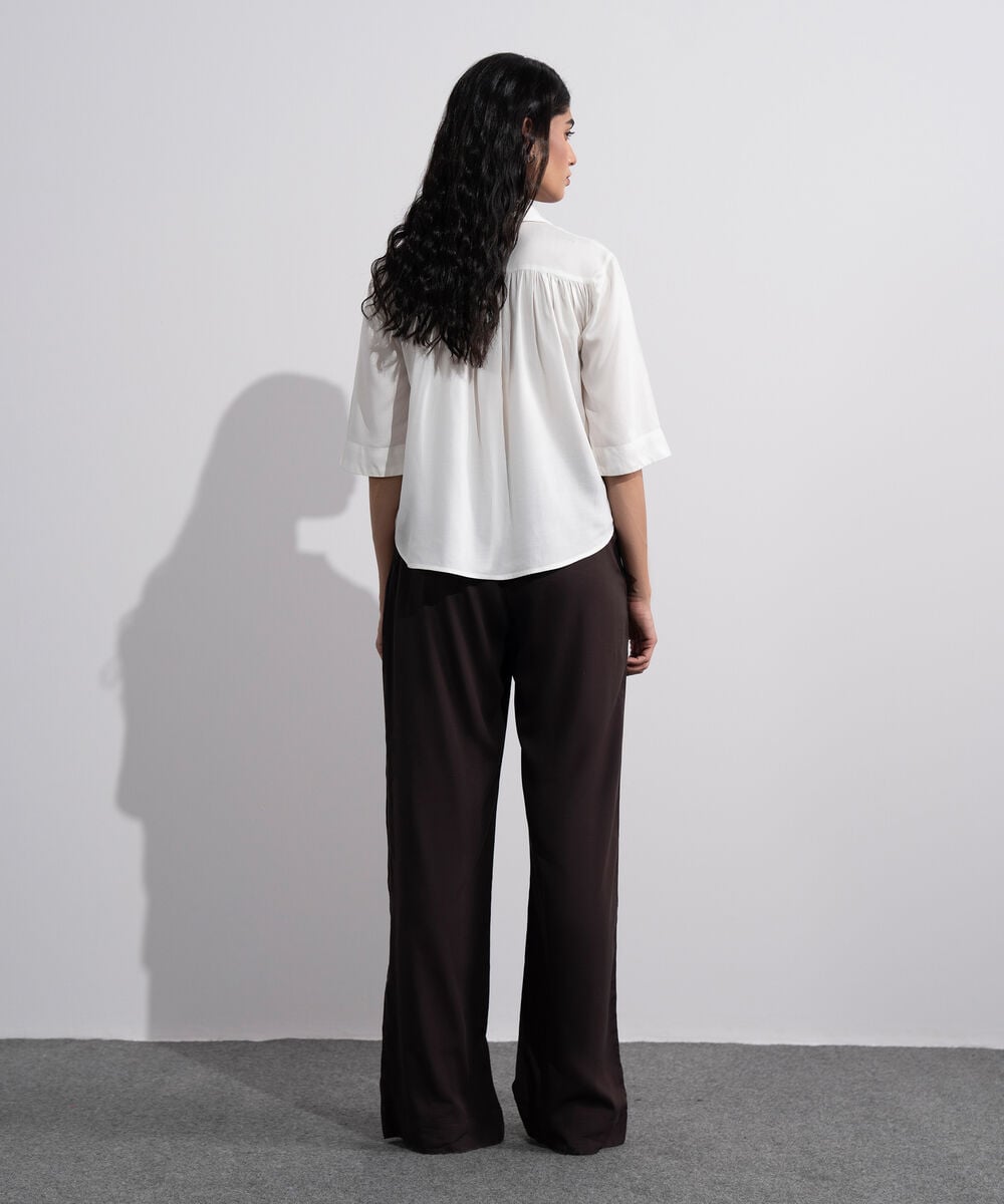 Flowy Pleated Pants WBTMV0826011
